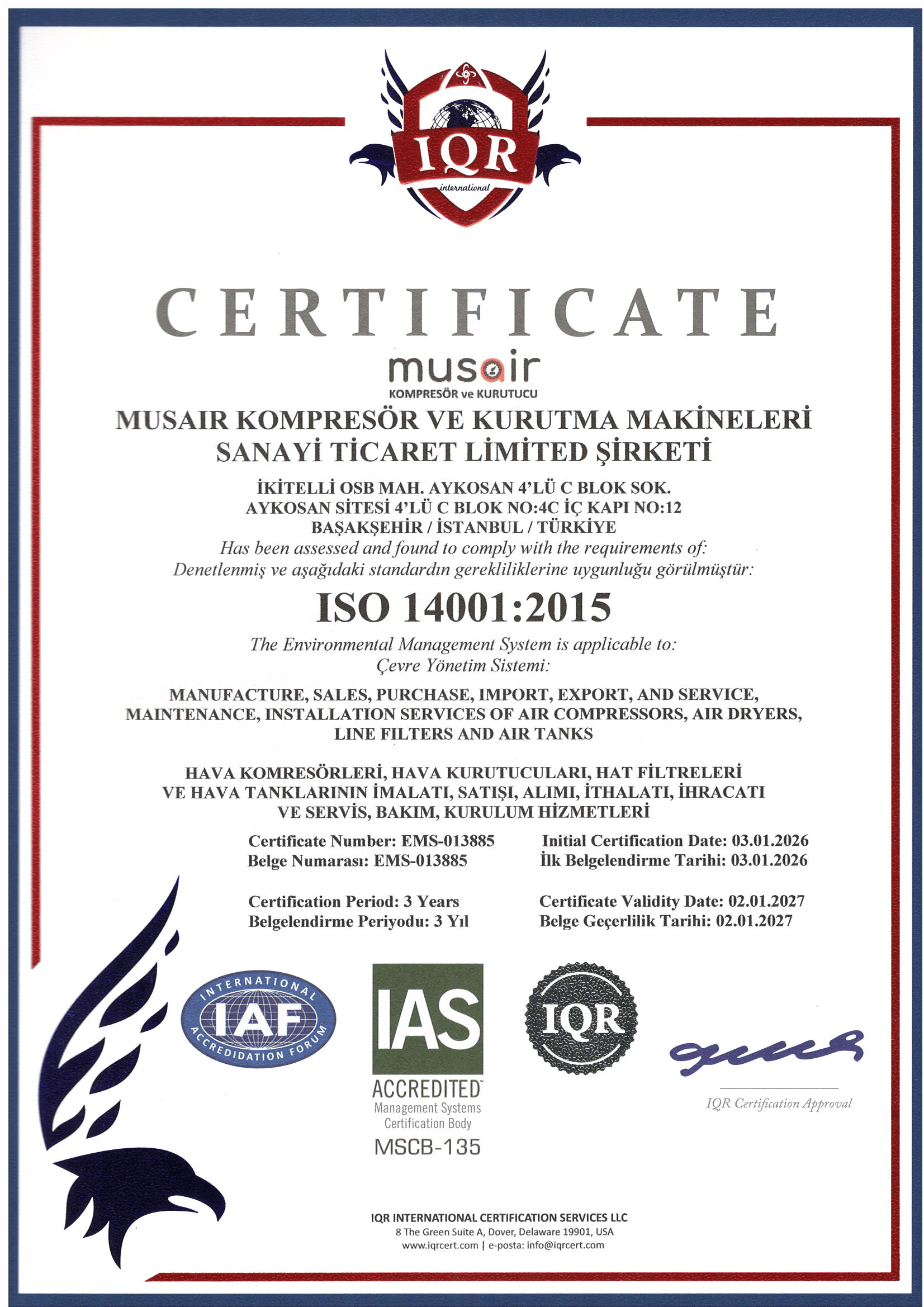 ISO 14001:2015