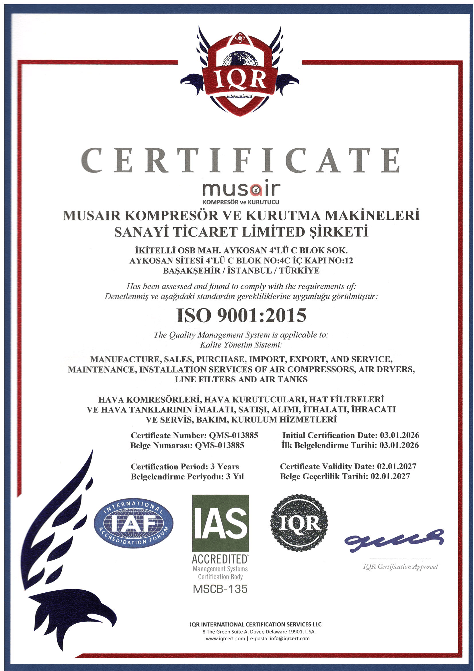 ISO 9001:2015